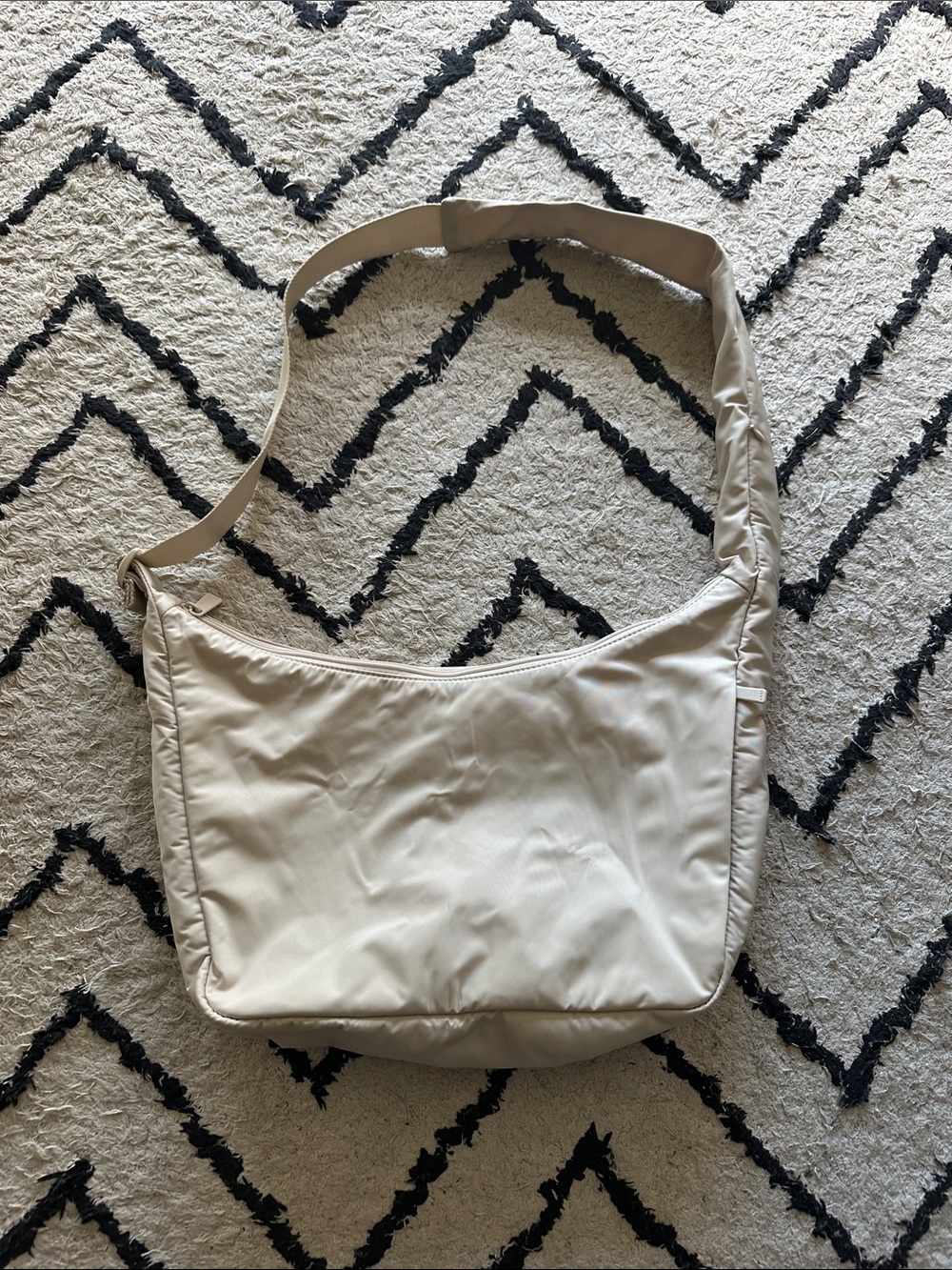 Away Salt White Featherlight Crossbody Bag